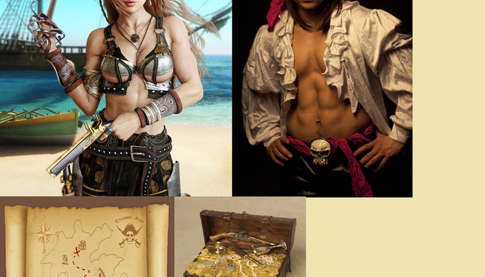 Pirates and Wenches  scavenger hunt